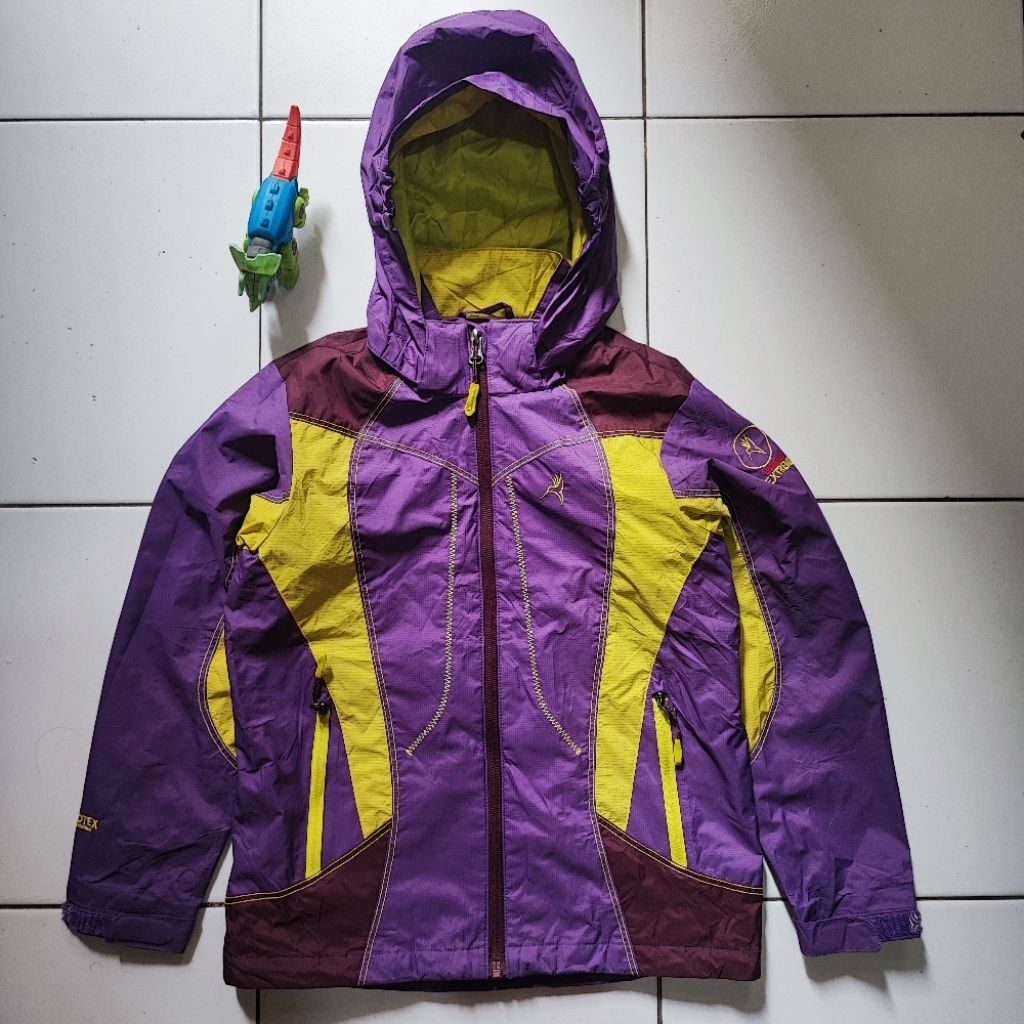 Jaket Outdoor Anak Perempuan WESTWOOD Colorblock Original 100% Second Second Preloved Gunung Camping