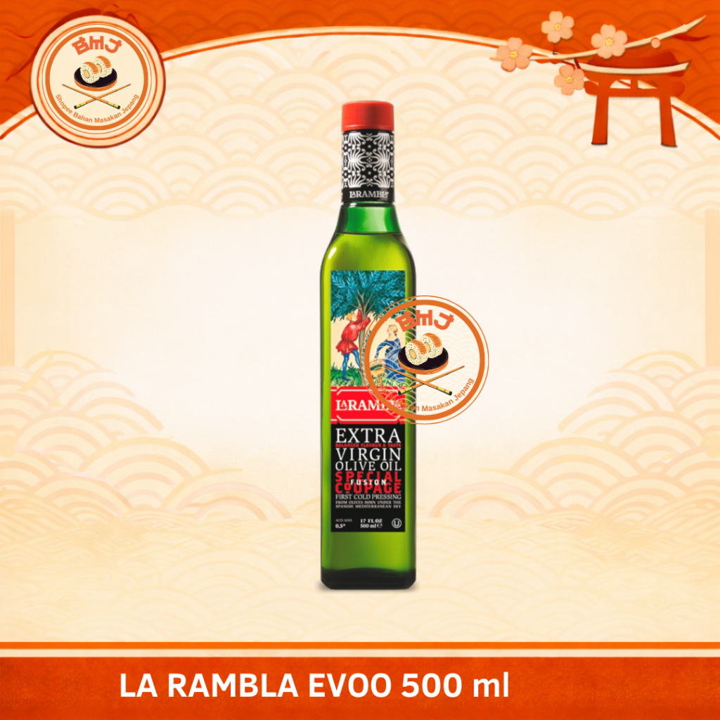 LA RAMBLA Extra Virgin Olive Oil Minyak Zaitun 500 ml Halal //  EVOO// BMJ