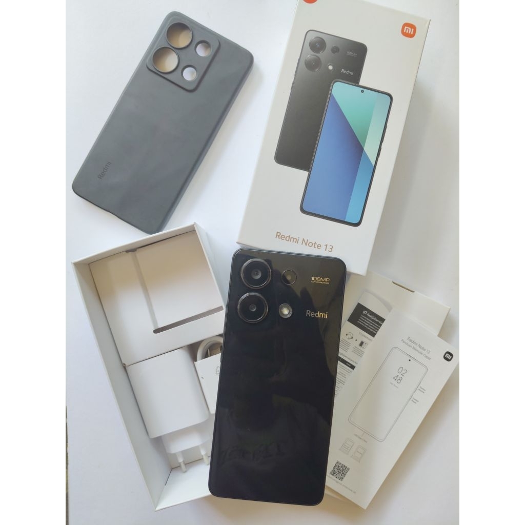 Xiaomi Redmi Note 13 8/128GB - Black ( Bekas/Second )