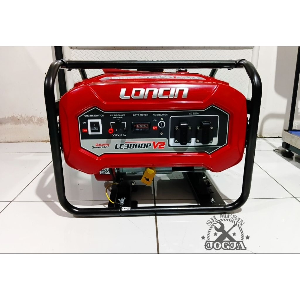 Genset Loncin LC 3800P V2 2000watt Generator Set Bensin