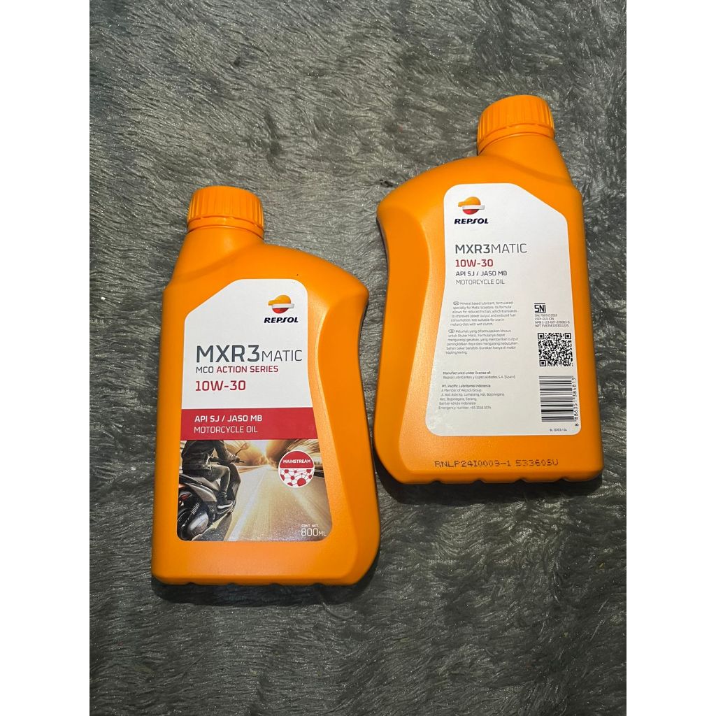 Oli motor matic repsol / Oli motor MXR3 matic original
