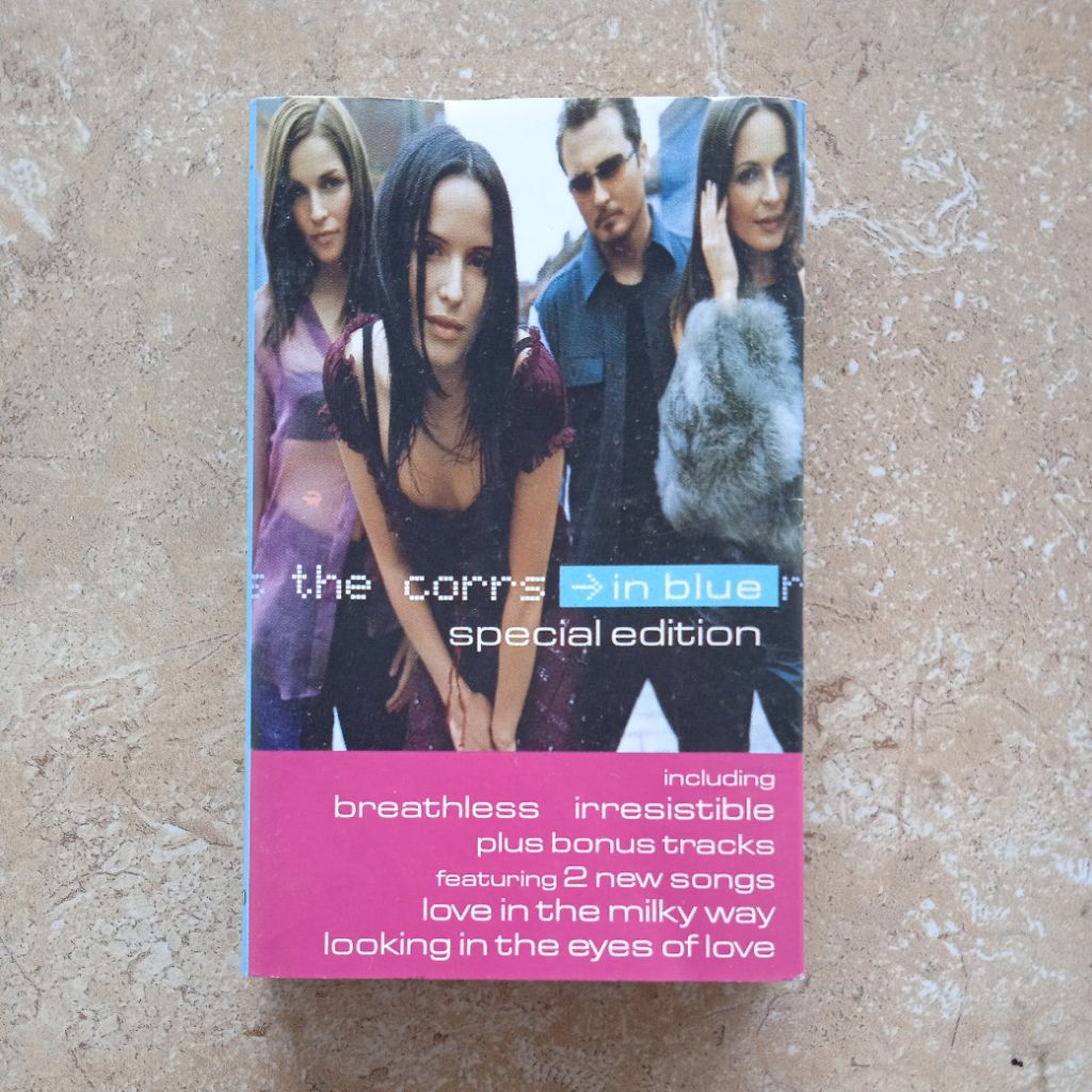 Kaset Pita The Corrs "In Blue" Special Edition