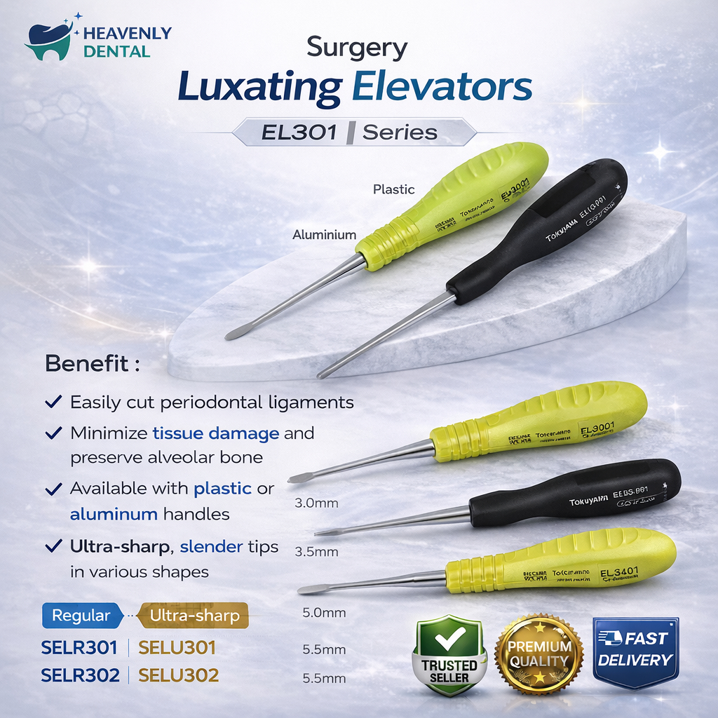 Osung Surgery Dental Luxating Elevator Reguler & Ultra Sharp