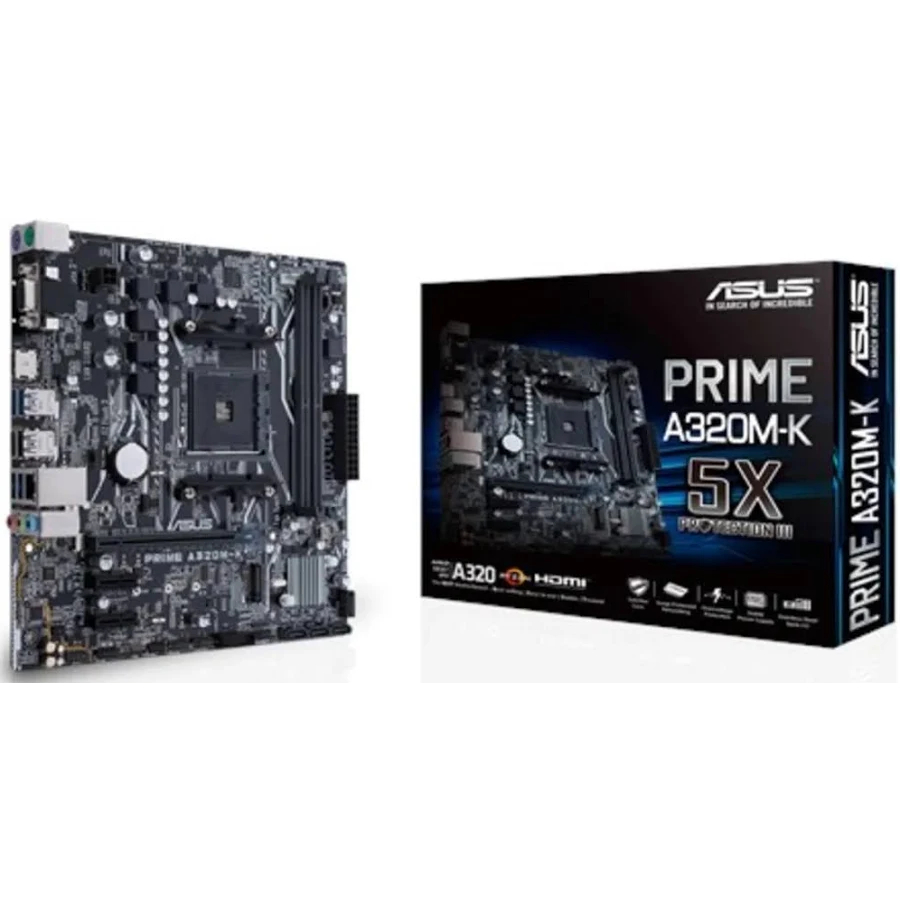 Motherboard ASUS MB PRIME A320M-K AMD A320 Soket AM4 ATX mikro
