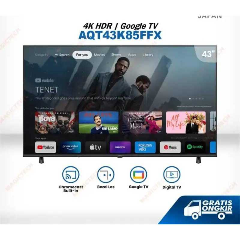 TV AQUA 43 INCH 43K85FFX