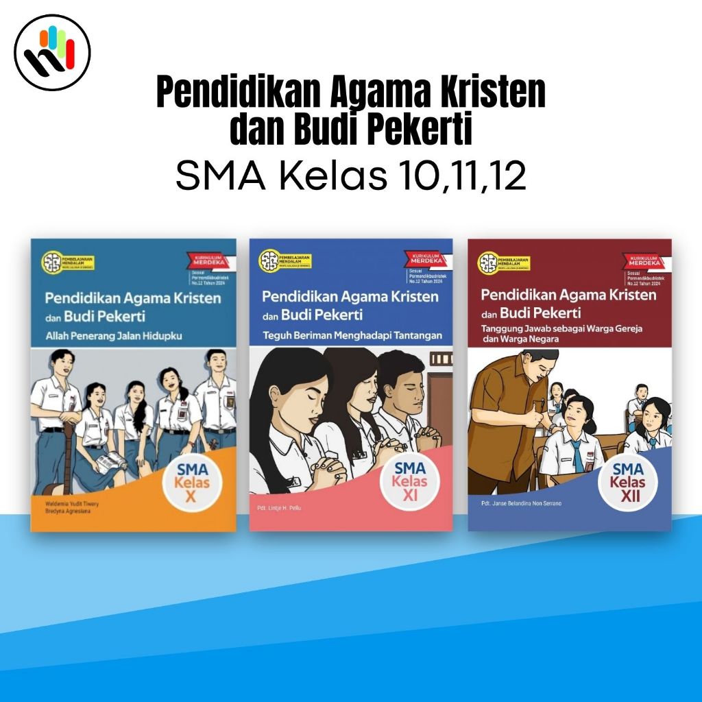 Buku SMA Kelas 10 ,11,12 : Pendidikan Agama Kristen dan Budi Pekerti Kelas 10,11,12 - Penerbit  Andi
