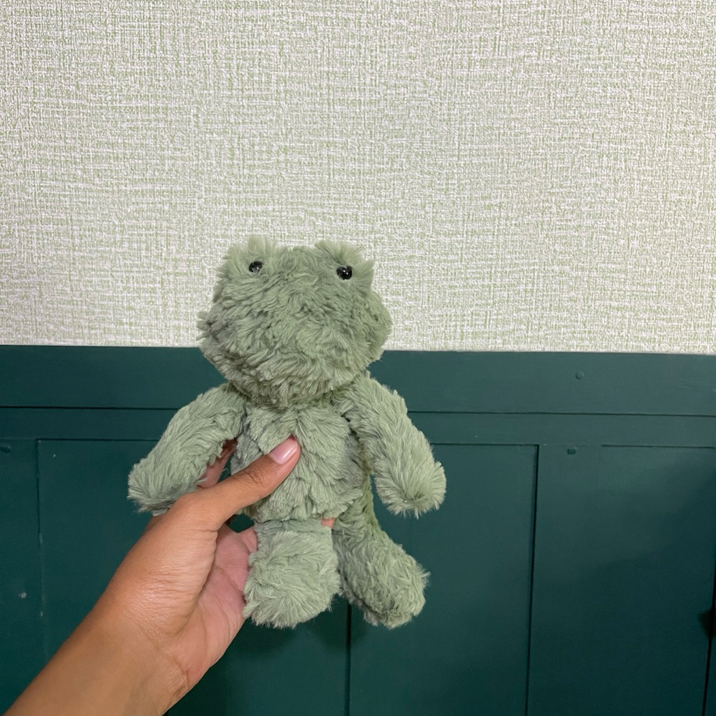 Jellycat Squiggle Frog Stuffed Animal