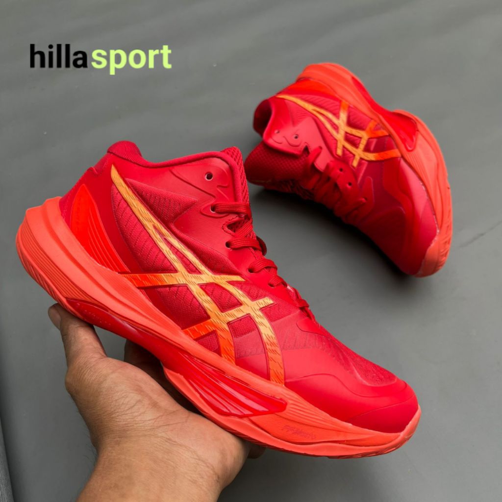 Sepatu Volly/badminton Asics Sky Elite 3 Premium Import Berdecit