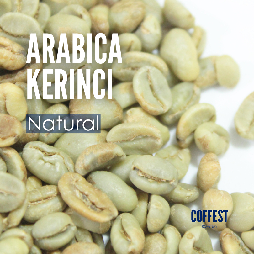 Green Bean Specialty Arabika Kerinci - Natural Processed - 1 kg