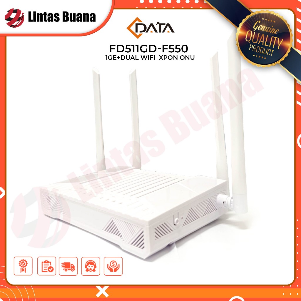 C-DATA FD511GD-F550 1port GE + Dual Band WIFI CDATA XPON ONU