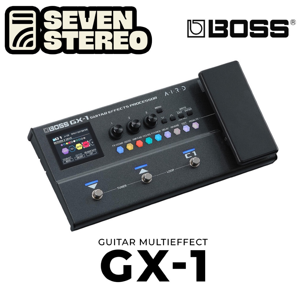 Boss GX1 Guitar Multi Effect Processor - Efek Gitar Digital