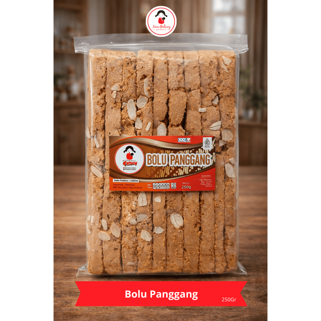 Bolu Kering Jadul/Bolu Panggang Kenari/Roti Kering