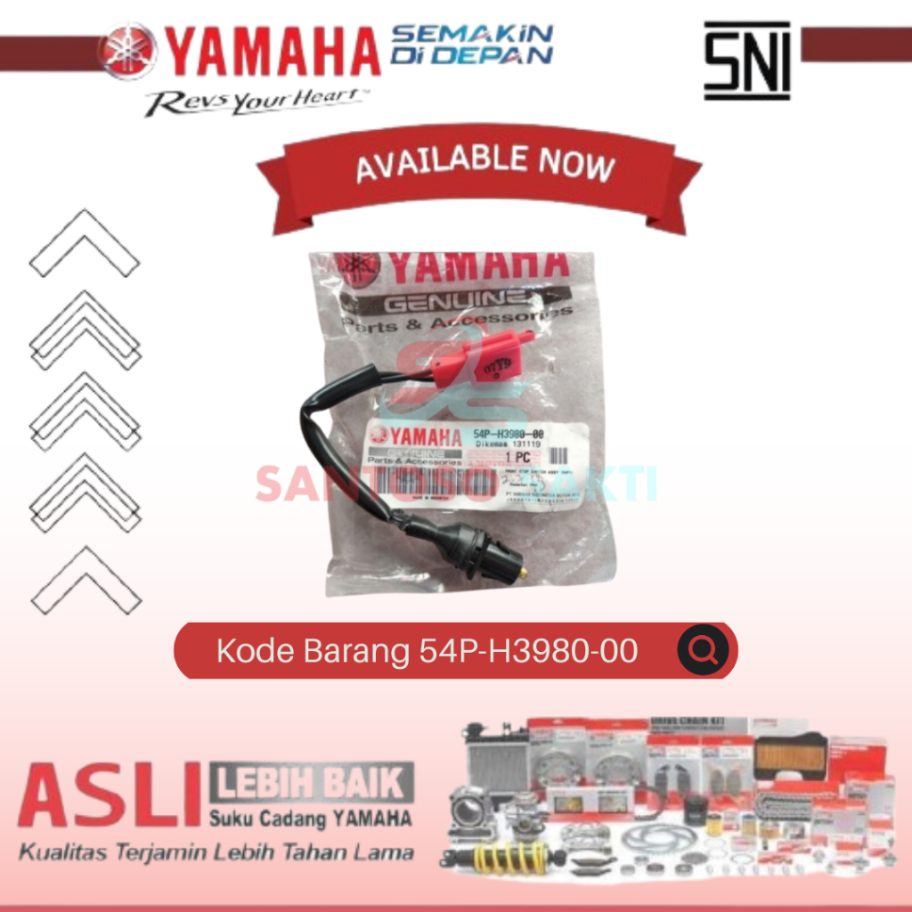 Kabel Switch Rem Kanan Mio J Mio GT M3 Soul ORIGINAL YAMAHA 54P-H3980-00