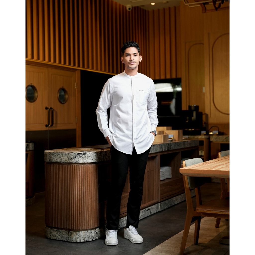 AS SAFWA Baju Koko Kemko KM92 L/S - ARKAN Lengan Panjang