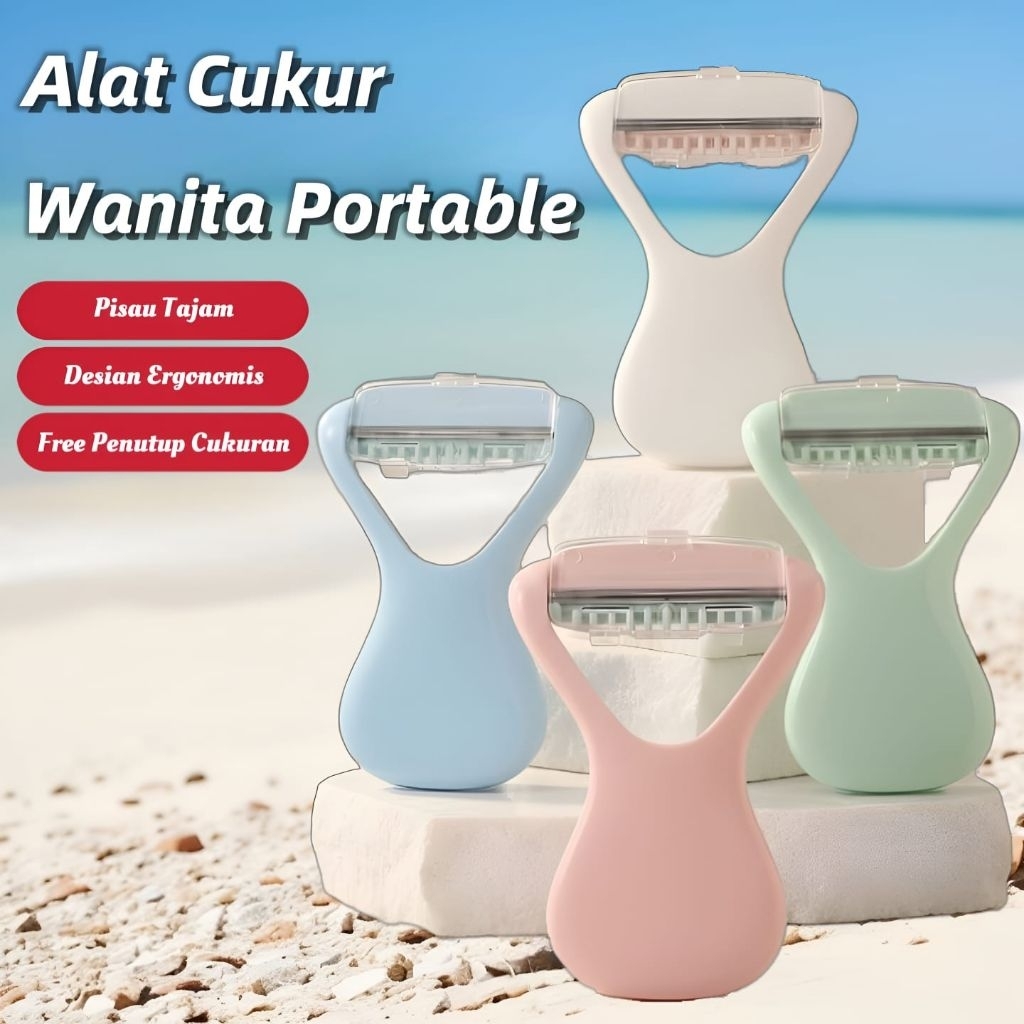 Alat Cukur Portable - Cukuran Penghilang Rambut Manual Mini •Indostar•