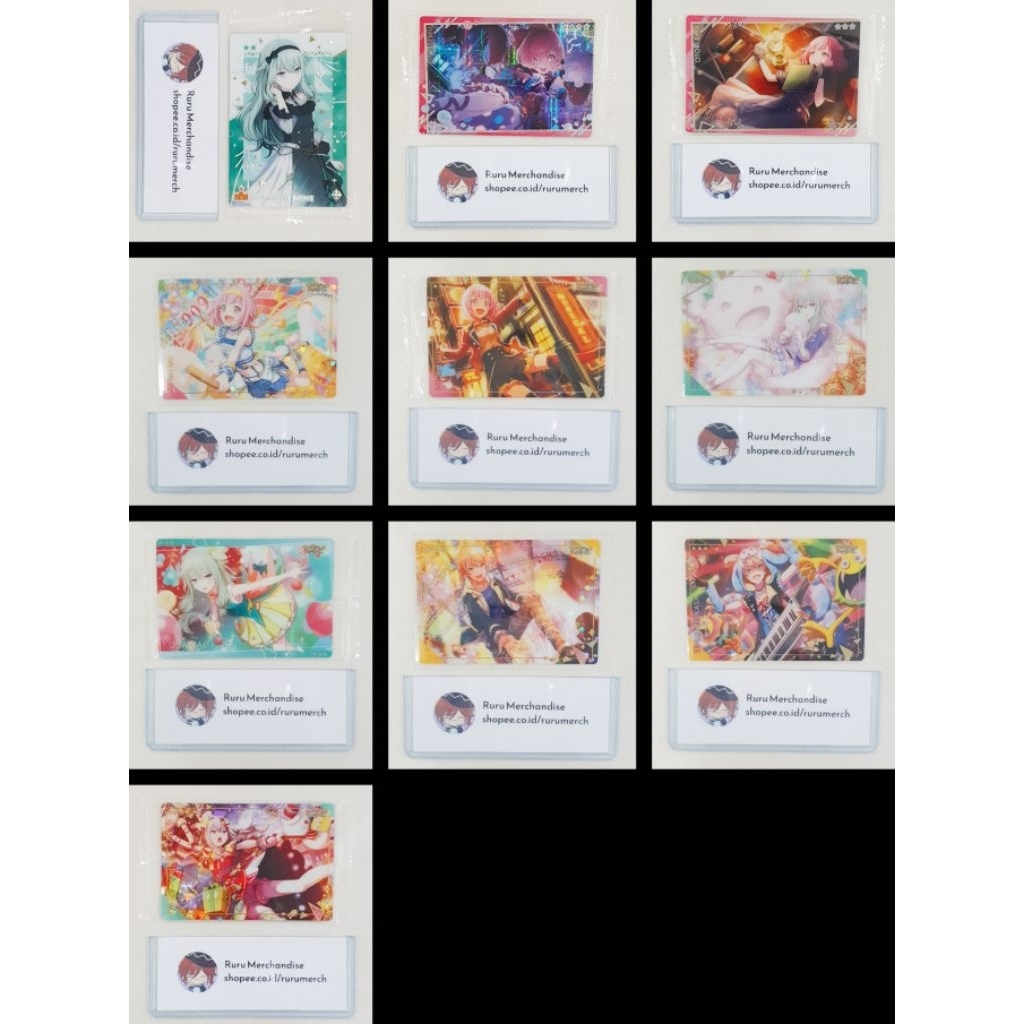 Project Sekai Proseka Wafer Card Wonderlands x Showtime