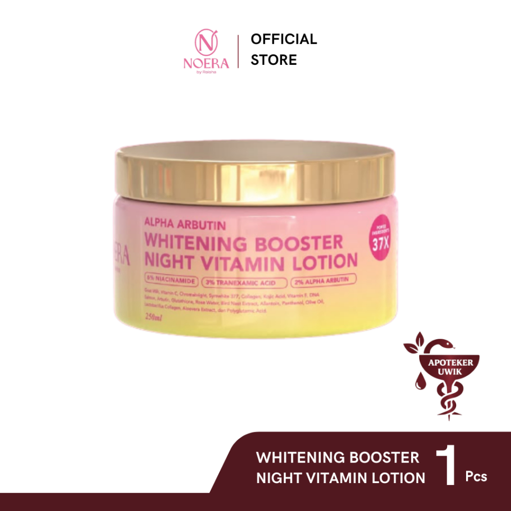 NOERA - HB Dosting Sultan Whitening Booster Night Vitamin Lotion | Whitening Lotion Pemutih Badan