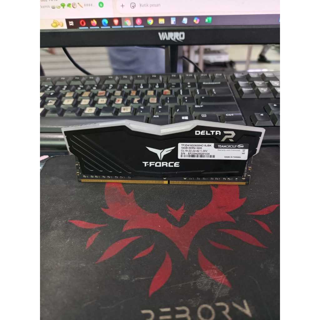 DDR4 T-FORCE DELTA 16GB PC 3200