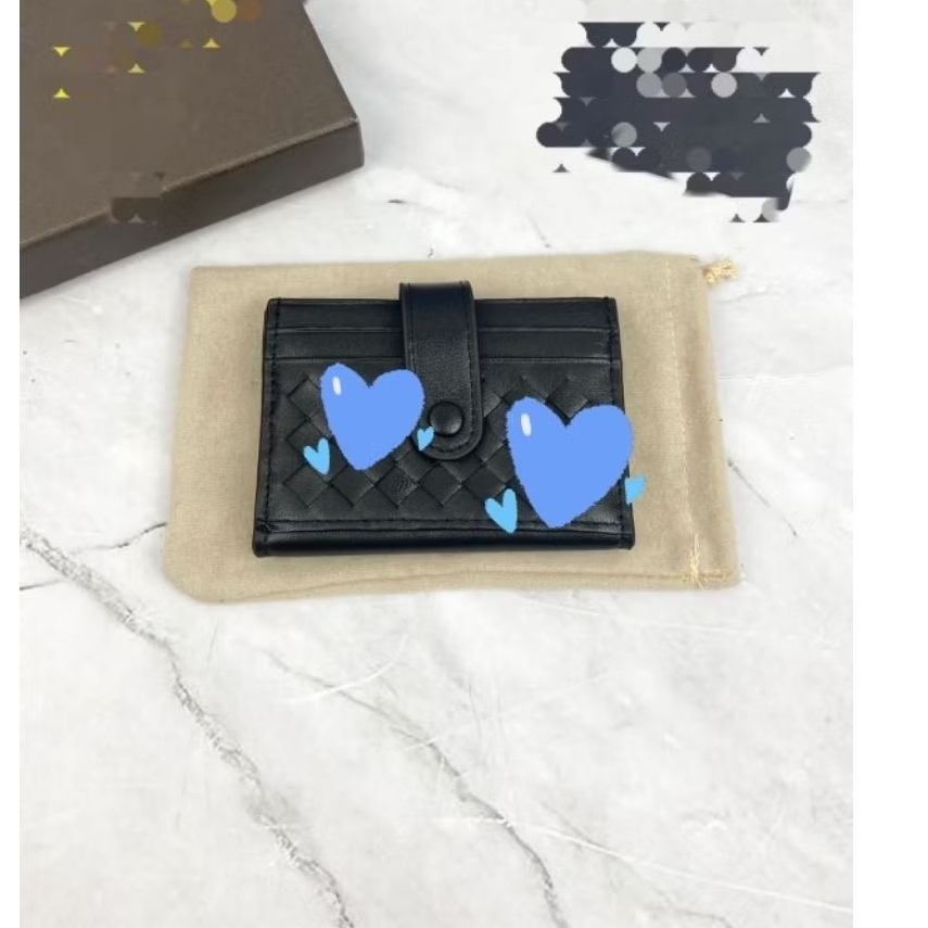 CARD HOLDER LEATHER DOMPET KARTU LIPAT BV 3643 MIROR