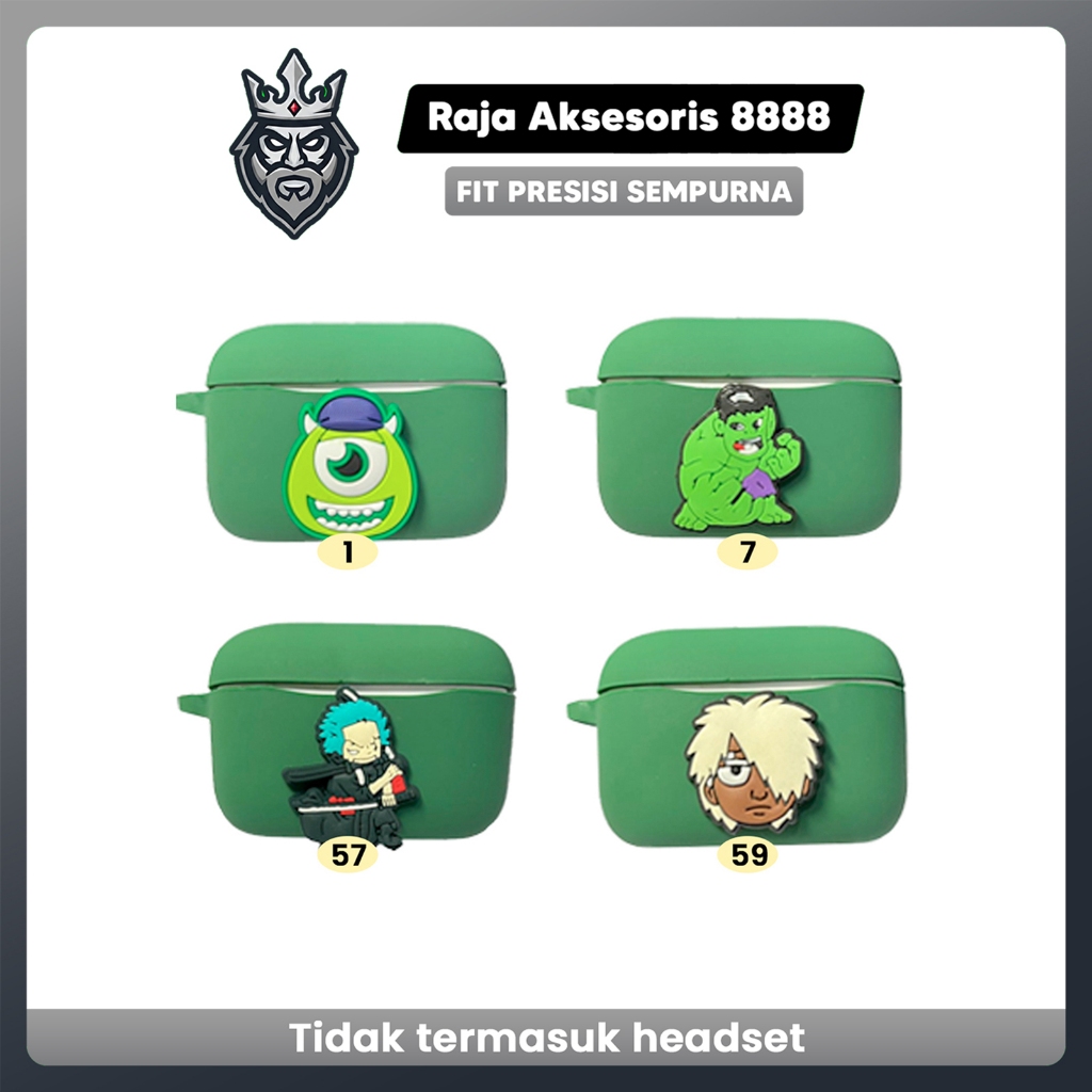 [A20i] Case Soundcore A20i Anker Jibbit Animation Silicon Premium Soft Anker A20i Karakter 01