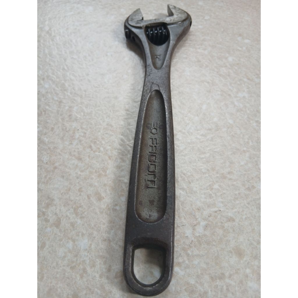 facom - kunci inggris 12" - second