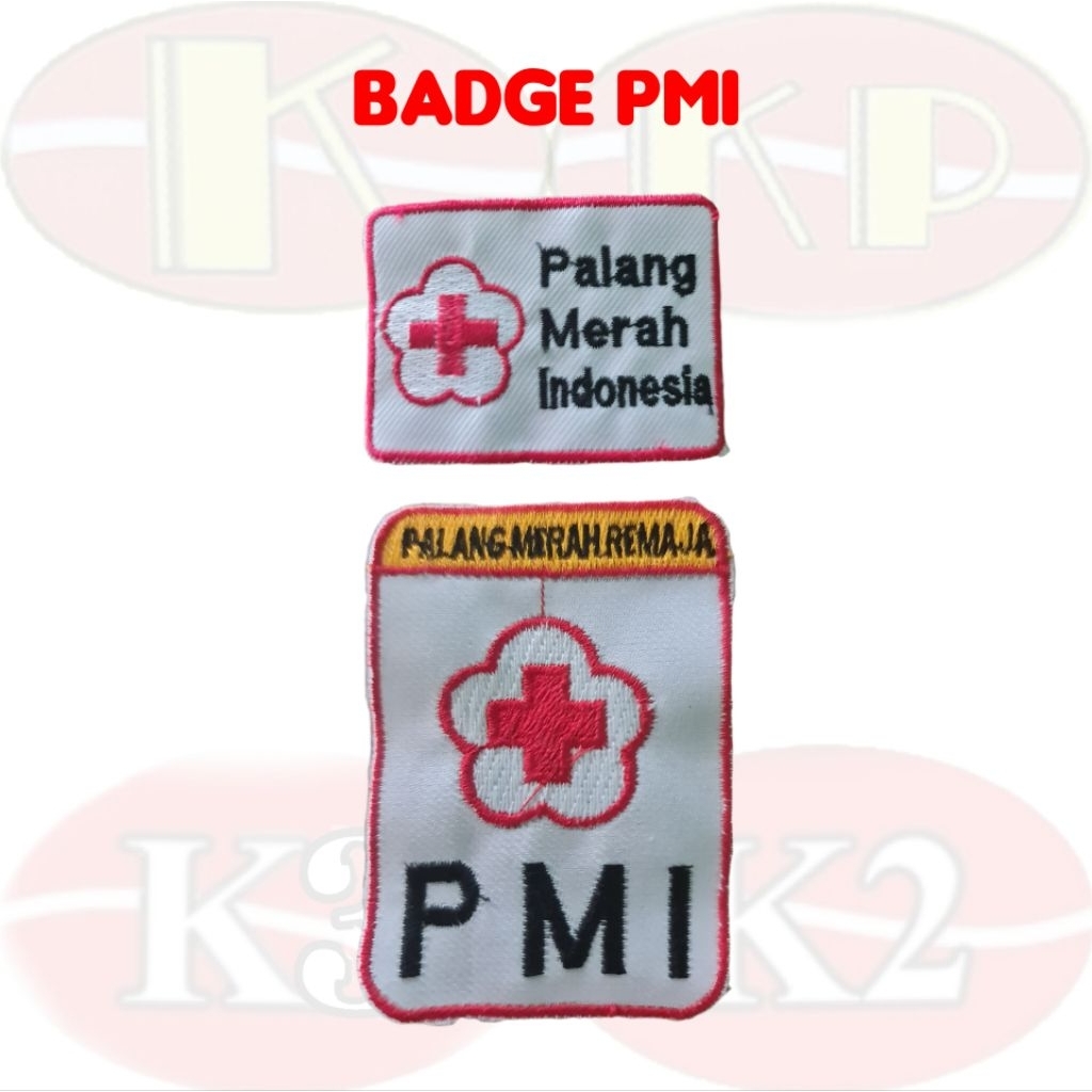 badge bordir PMI PMR / bet PMI PMR