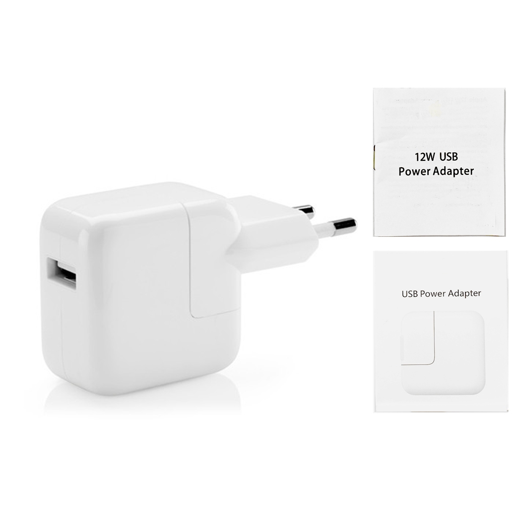 Kepala Charger USB A Power Adapter 12W - iPhone / Universal