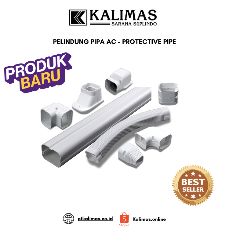 AC Protective Pipe - RIIFO (RIFENG) - Pelindung Pipa AC & Fitting