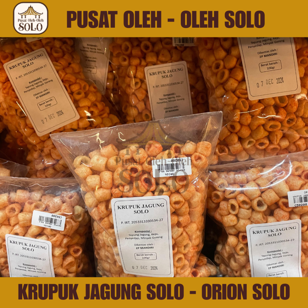 Krupuk Jagung Solo - Orion Solo