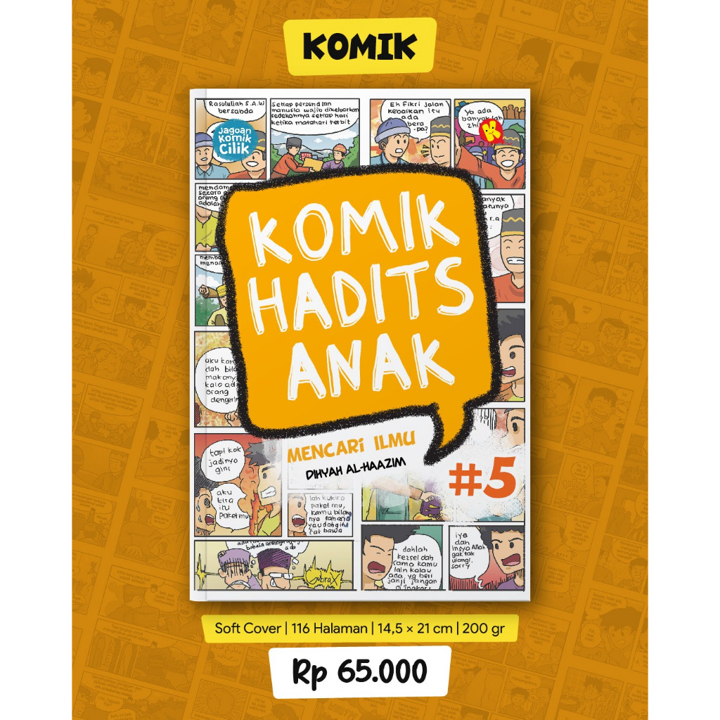Komik Hadits anak 5  | Komik islami | Komik anak |