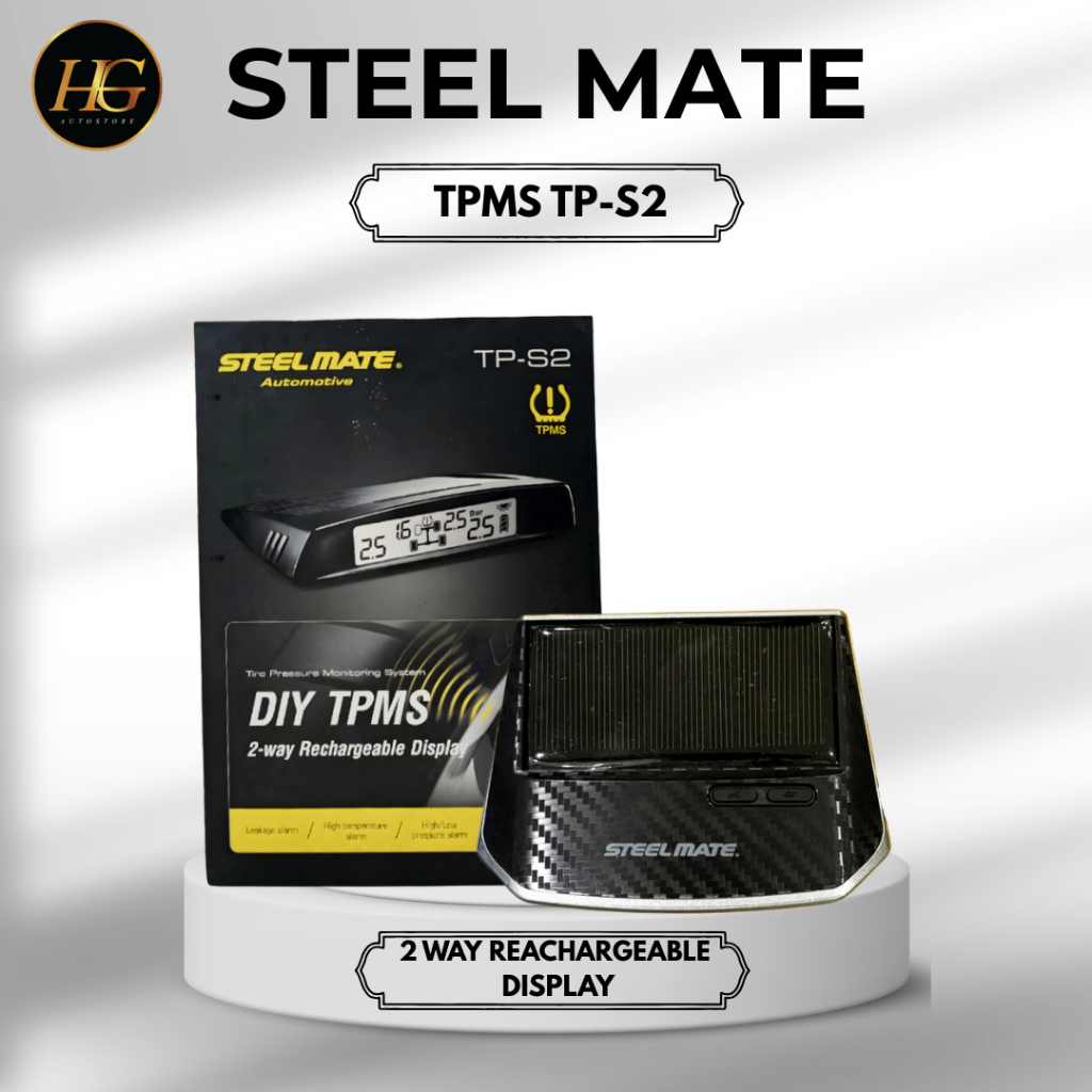 Tire Pressure Monitoring System (TPMS) TP- S2 Eksternal Sensor - STEELMATE