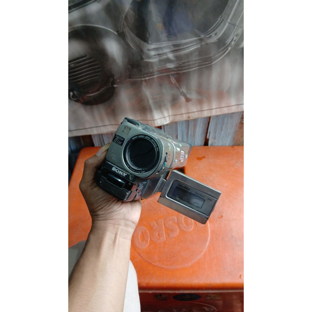 Handycam sony 155rb jadul antik vintage lawas kuno display anggap mati