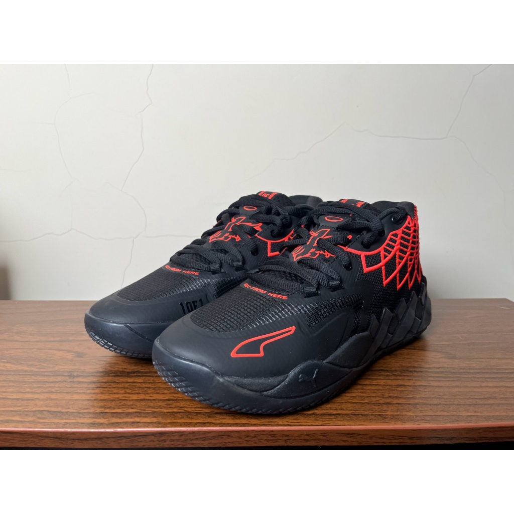 PUMA MB.01 BLACK RED BLAST