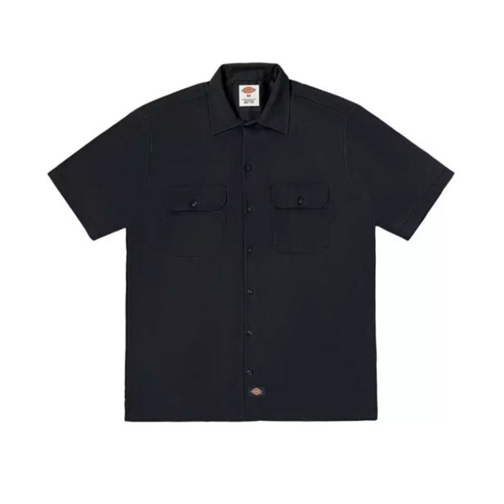 Dickies Workshirt SS Black Big Size 3XL
