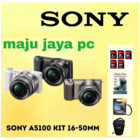 KAMERA MIRRORLESS SONY A5100 / SONY A5100 KIT 16-50MM