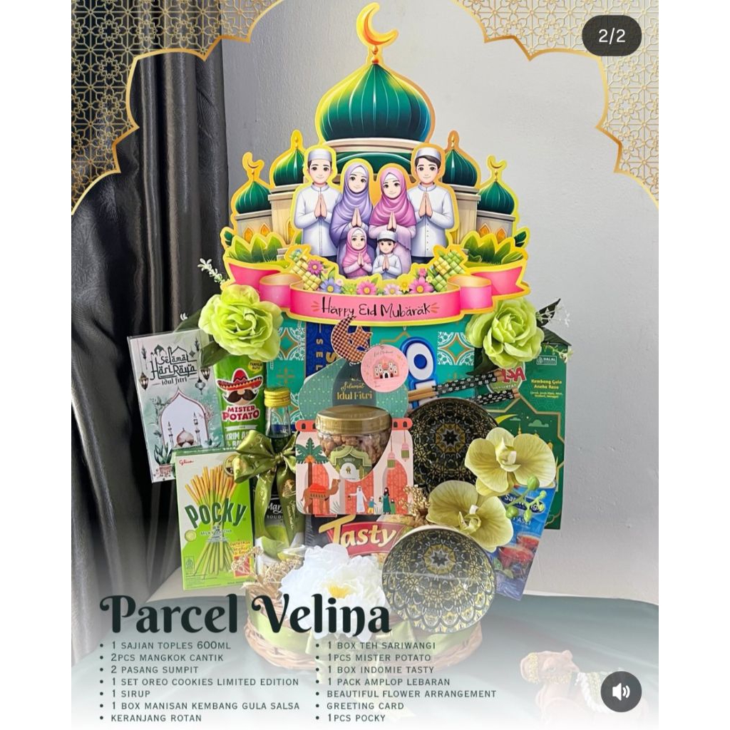 Hampers Lebaran Idul Fitri | Kue Lebaran | HONEY FLOWERS 80 PEKANBARU