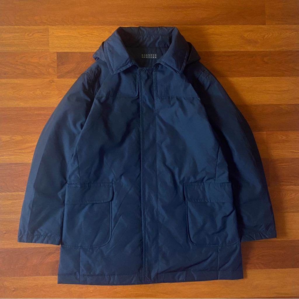 Barneys New York puffer parka jacket ( L - XL ) pria