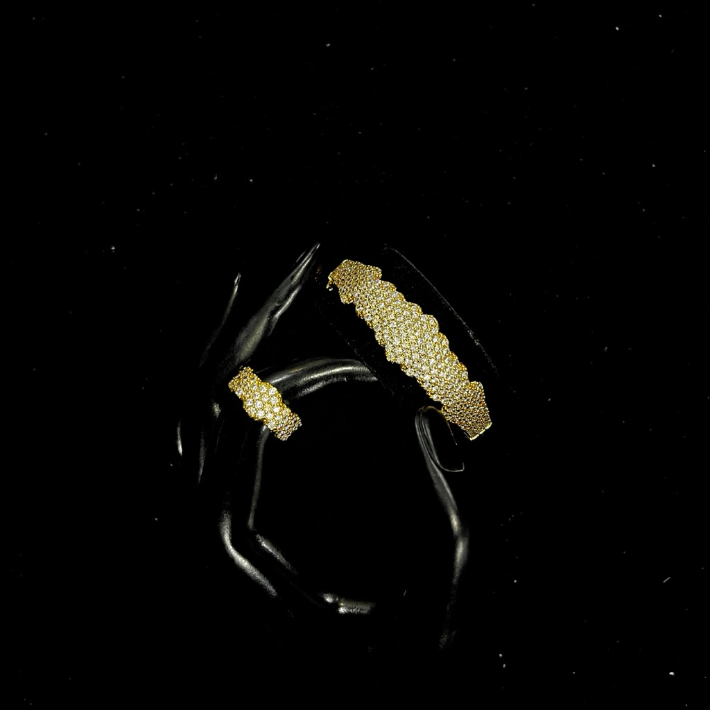 Paseris - Set Gelang Cincin Replika Berlian Wanita Zayela