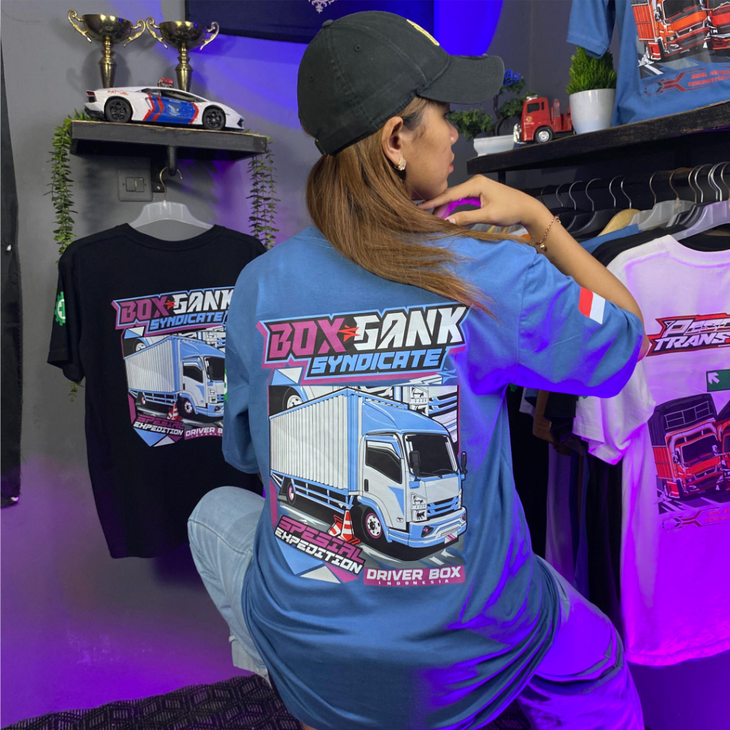 Kaos Truck Box Gank Syndicat Kaos Truck Giga Box Kaos Truck Box Balap Catton Combat 24s Free Stiker 