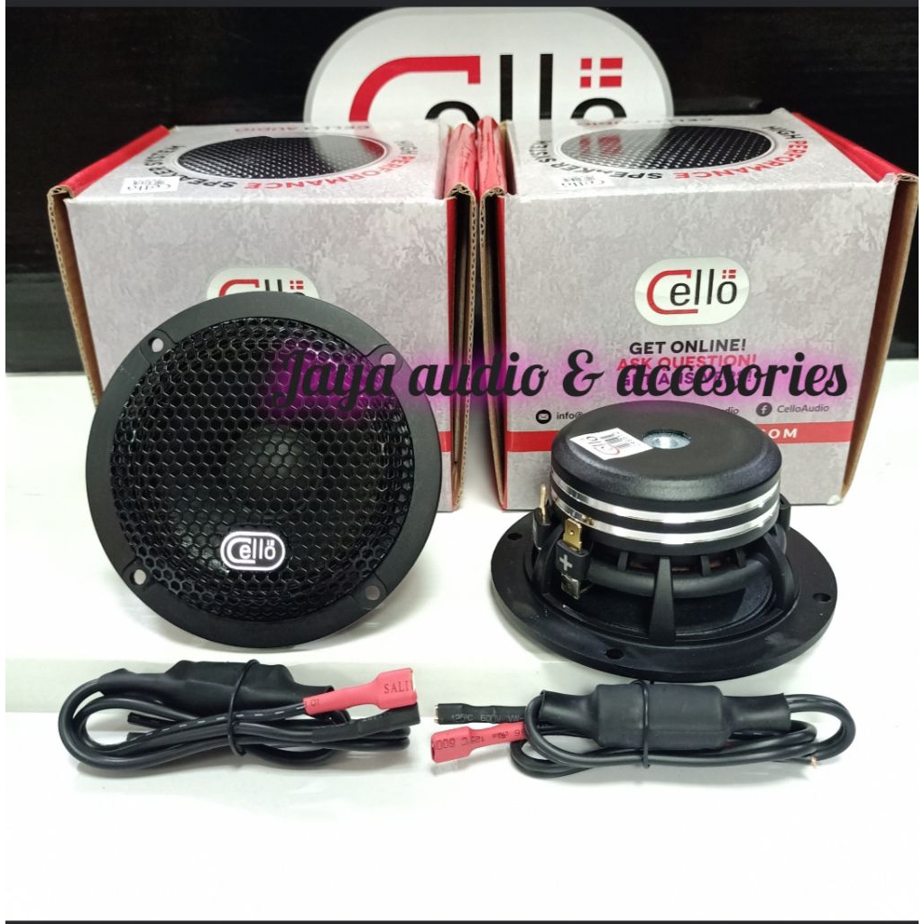 Speaker Midrange 3inch Cello SC8F/G Plus Crossover Midrange
