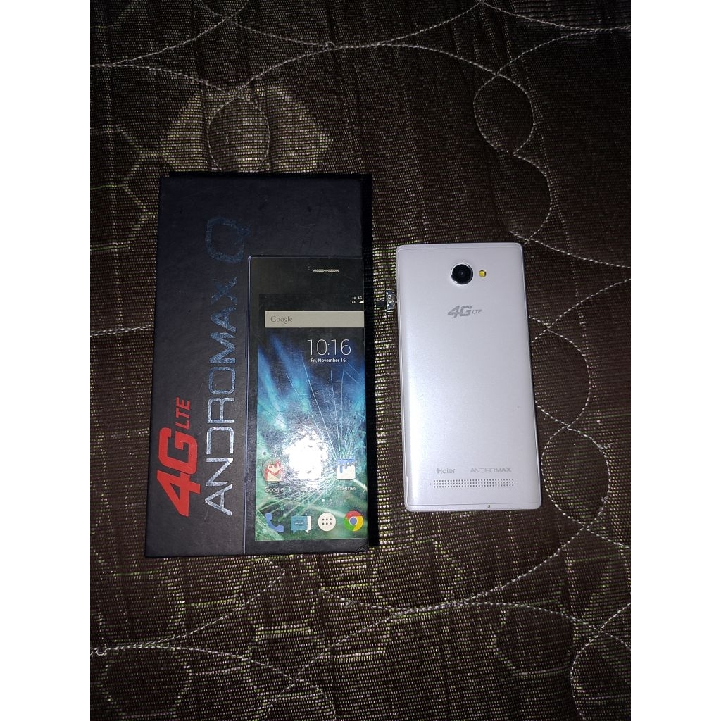 hp murah Andromax Q 4G LTE fulset normal second