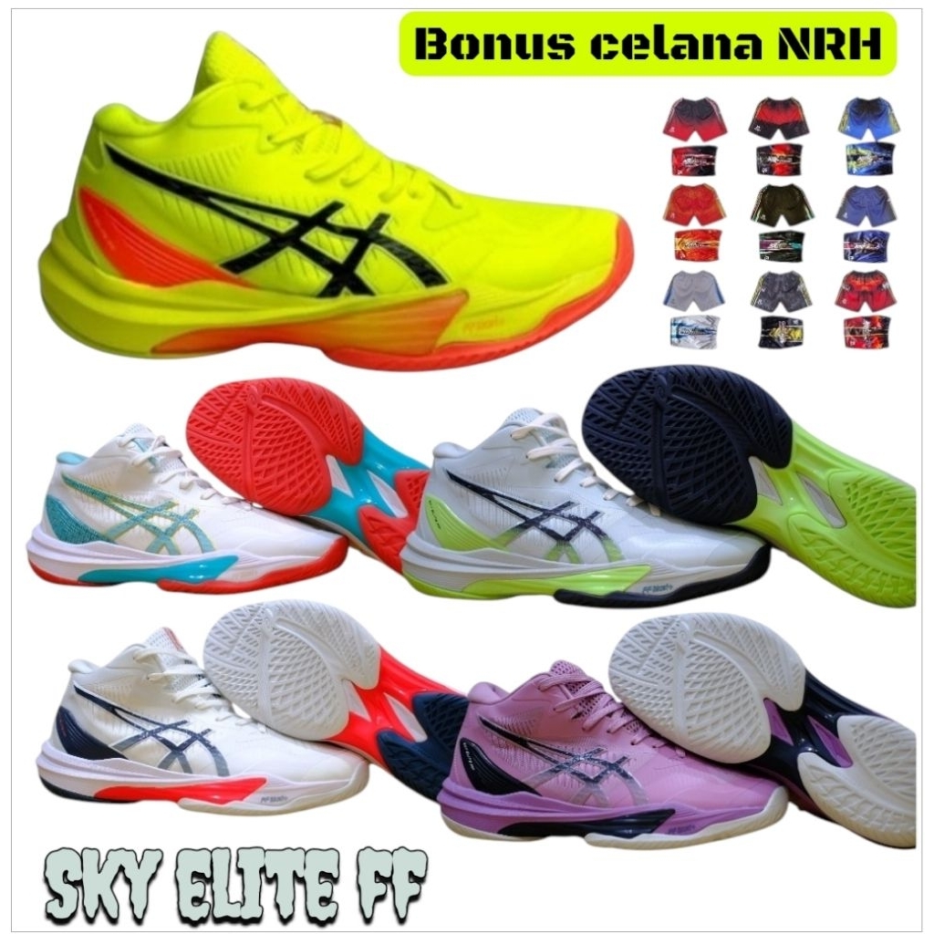 SEPATU VOLI SKY ELITE FF SUPER PREMIUM VOLI SKY ELITE OLAHRAGA VOLI BADMINTON TENIS JOGGING DLL SEPA
