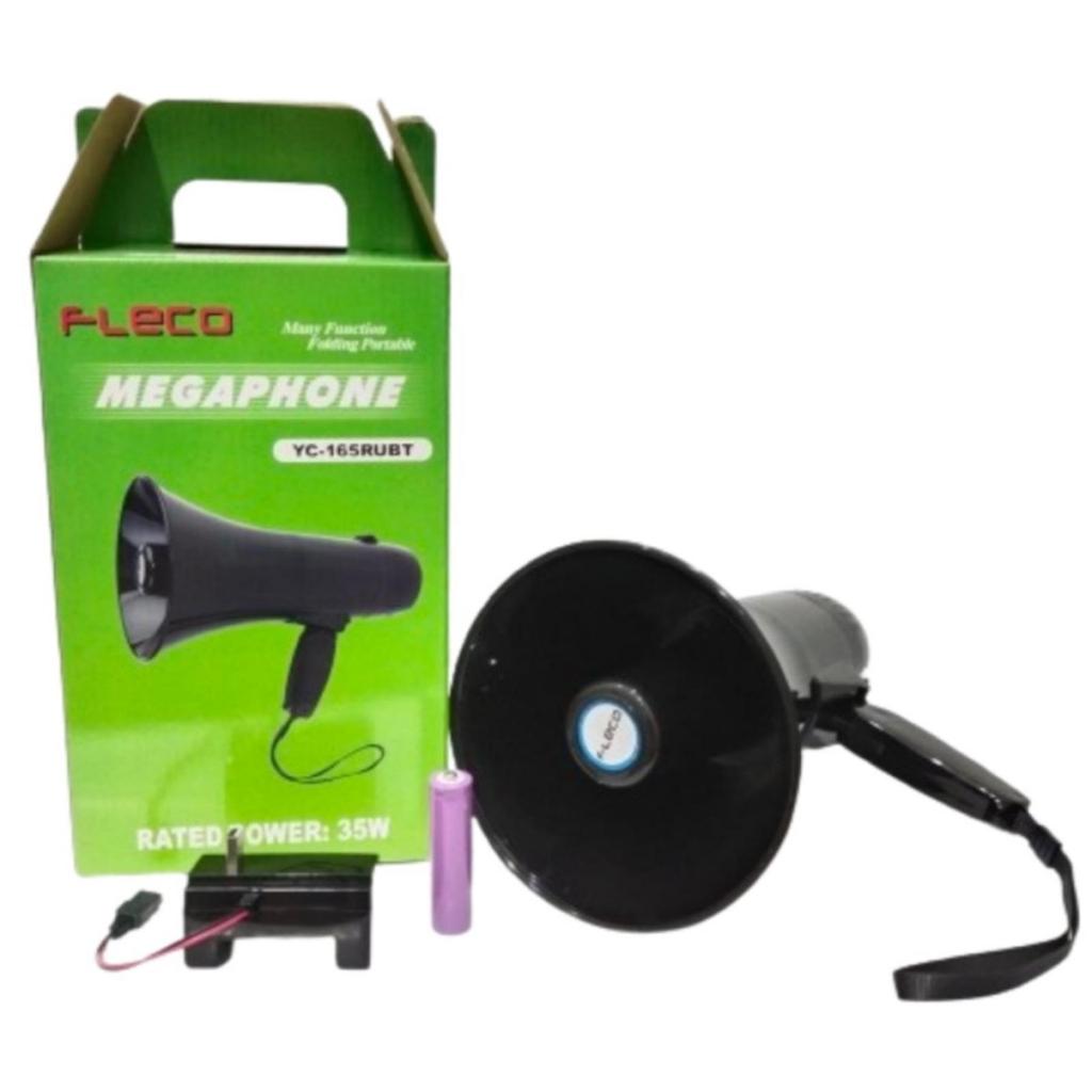 Megaphone Jumbo Fleco Multifungsi MODEL TERBARU FLECO YC-165 RUBT