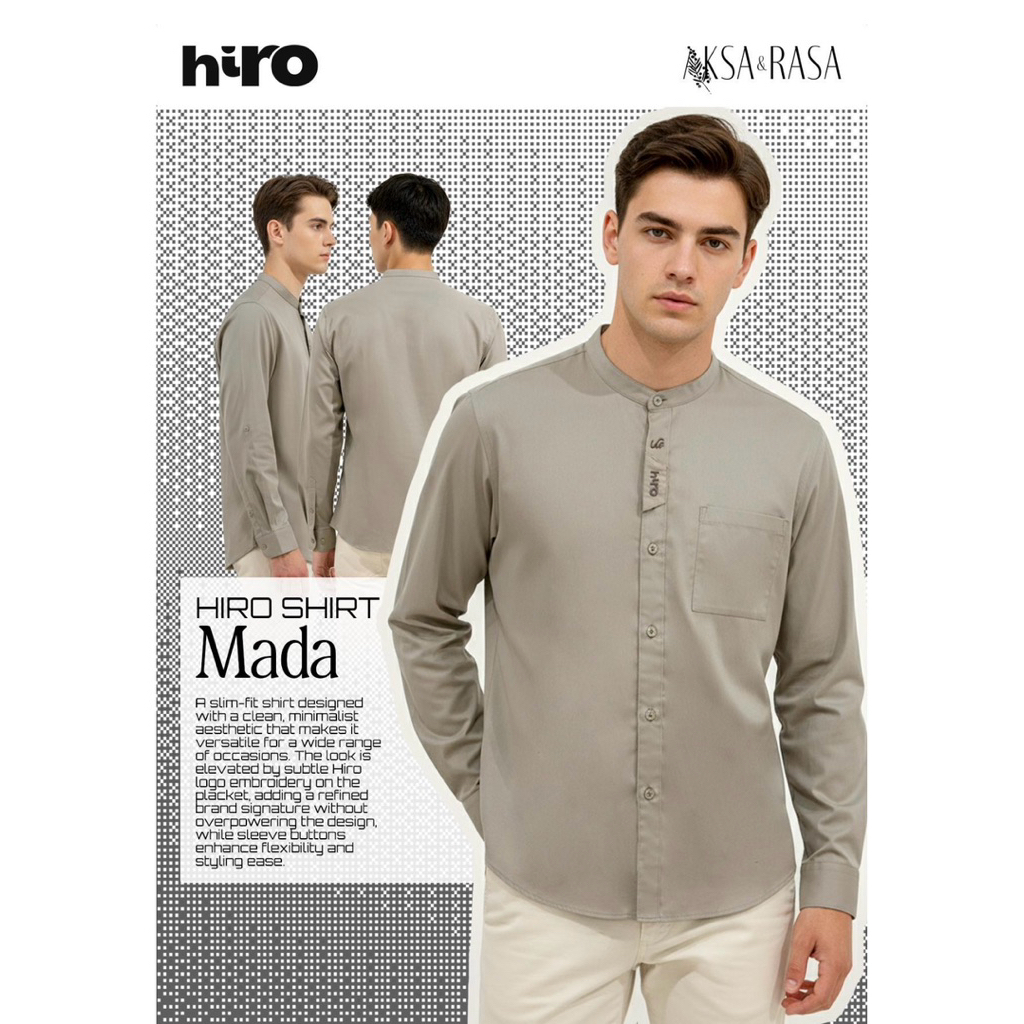 Rabbani - baju koko KEMKO HIRO SHIRT MADA MST