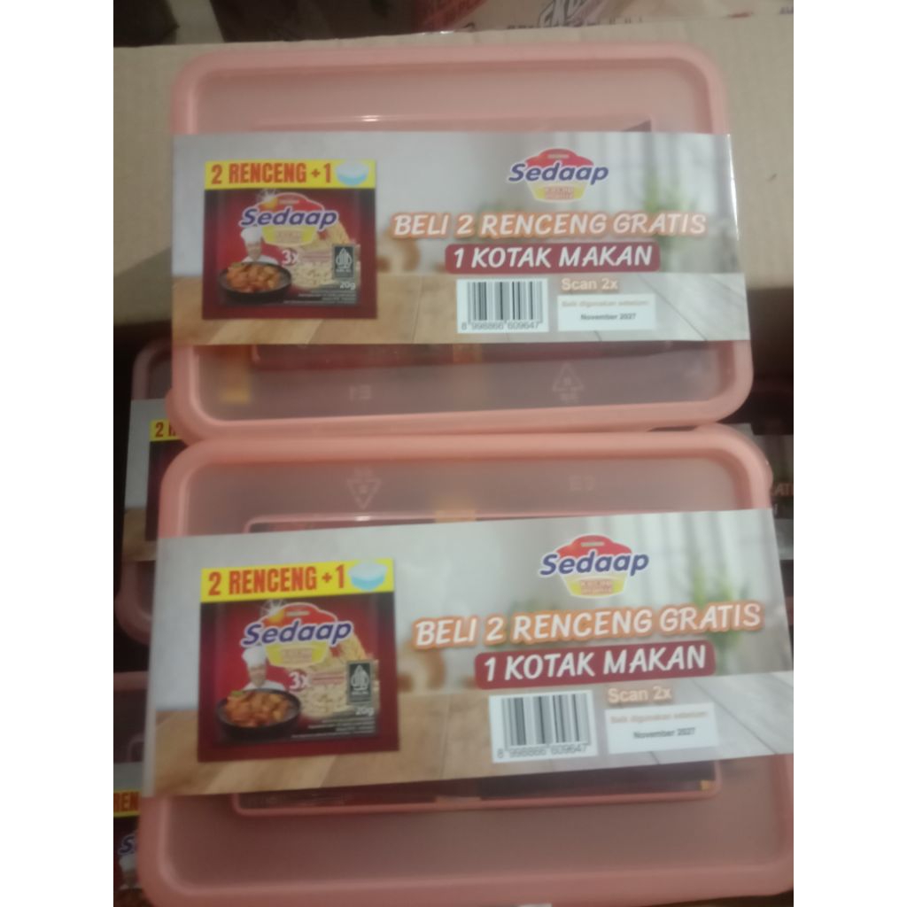 Kecap Sedap Renteng Beli 2 Renteng Gratis Kotak Makan