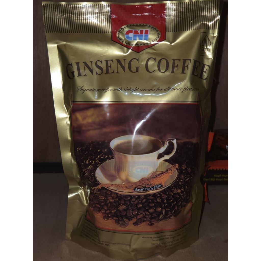 Kopi Ginseng CNI - Meningkatkan Energi & Vitalitas