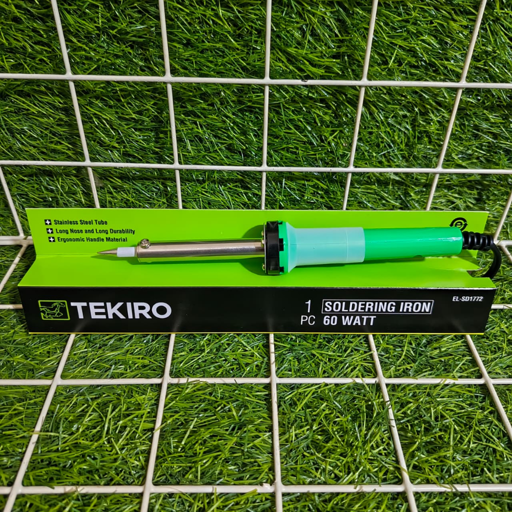 Tekipo Solder Listrik 60 Watt Soldering Iron Termurah Berkualitas / Perkakas Solder Listrik Timah