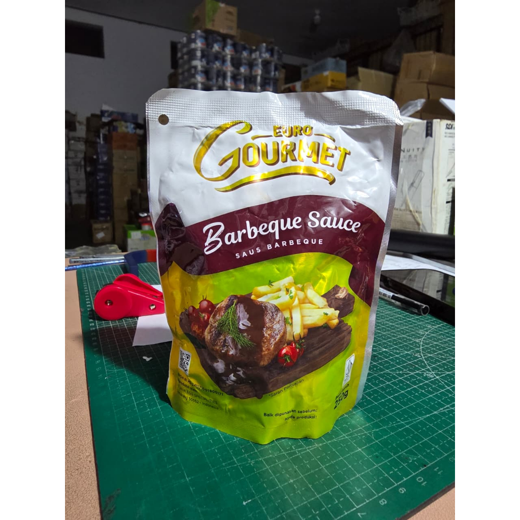 BBQ Sauce  Euro Gourmet / Saus BBQ Euro Gourmet - 250 Gram