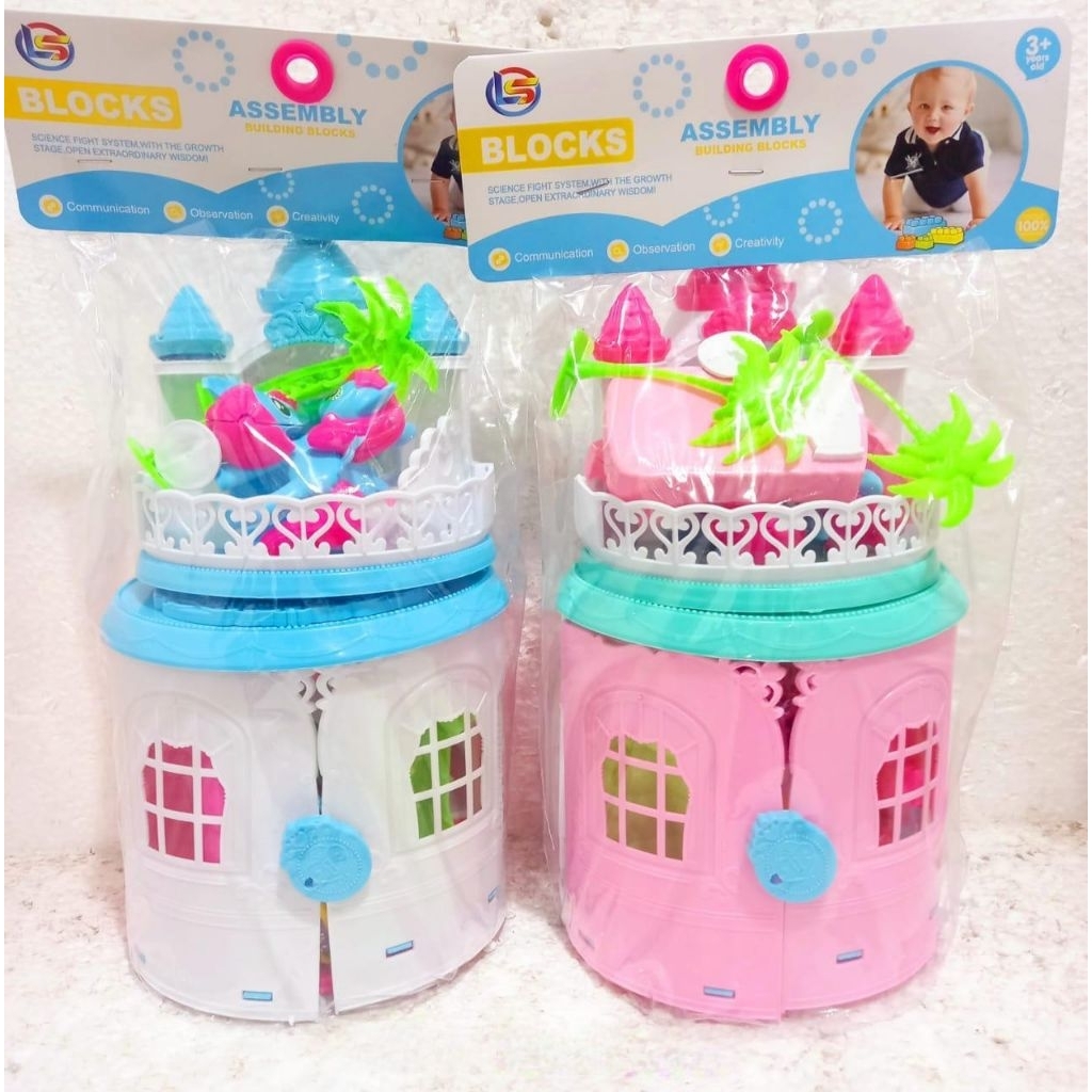 MAINAN ANAK RUMAH ISTANA KUDA PONI/DREAM CASTLE