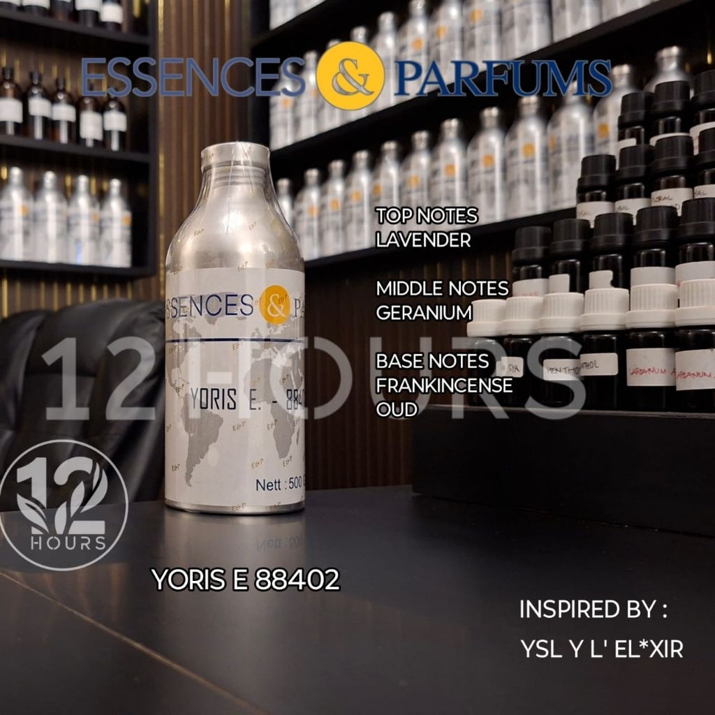 Bibit parfum Murni Essences&parfum " YORIS E " grade A dan grade B  repack  50gr dan 100gr